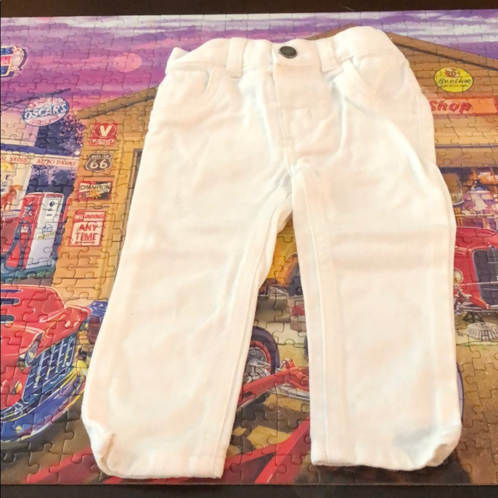 White jeans